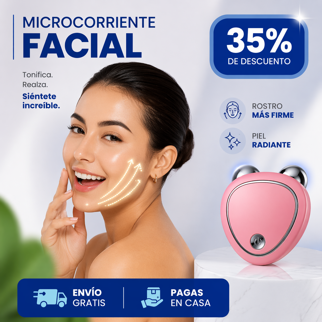 MicroSkin™: Piel firme y tonificada desde casa
